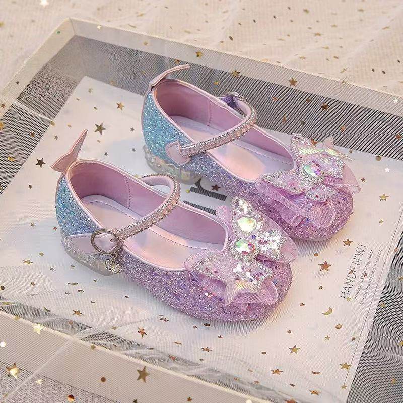 女童真皮软底2025爆款小女孩水晶闪亮凉鞋搭配礼服单鞋气质高跟鞋,童鞋/婴儿鞋/亲子鞋,水晶/水钻鞋,淘宝优惠券,粉丝福利购,淘宝优惠卷