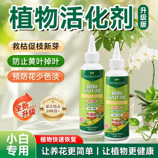 英国植物活化剂幸福树发财树黄叶花卉绿植水培通用型拯救复活除尘
