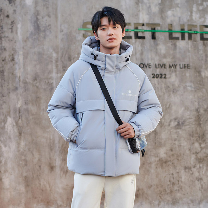坦博尔羽绒服男秋冬加厚连帽运动外套2022新款廓形百搭面包上衣潮使用感如何?