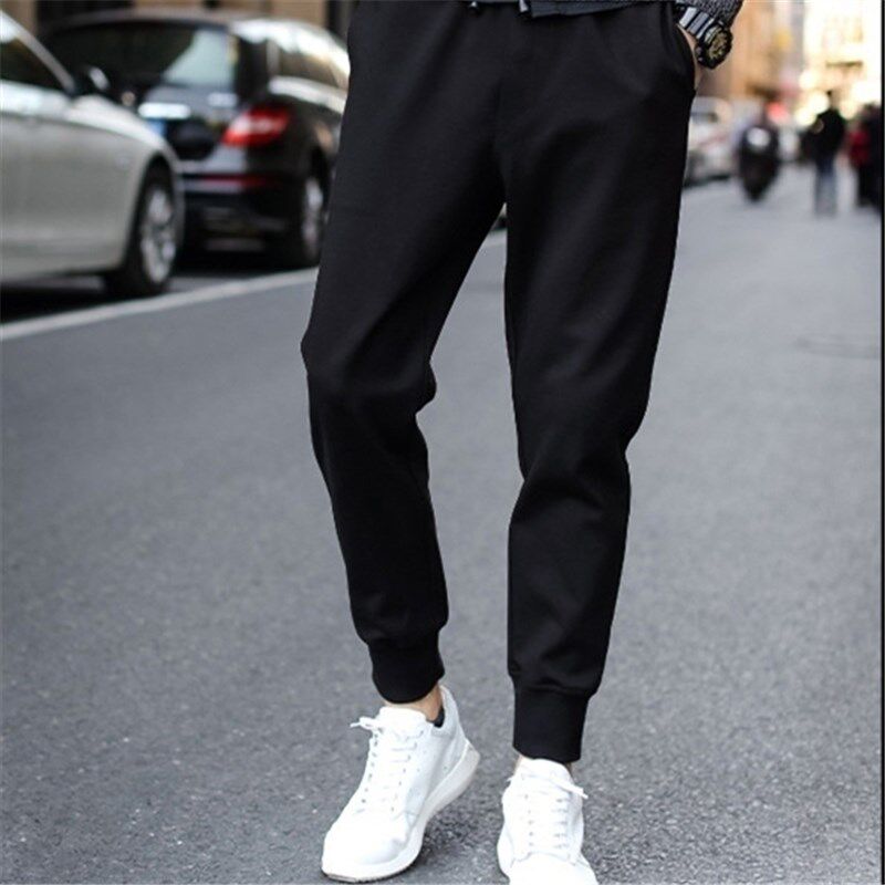 2018春款休闲长裤子男运动宽松韩版潮流男生哈伦百搭卫裤套装在类目 男装, 休闲裤中 - 来自Buy2taobao.com提供专业的淘宝代购服务