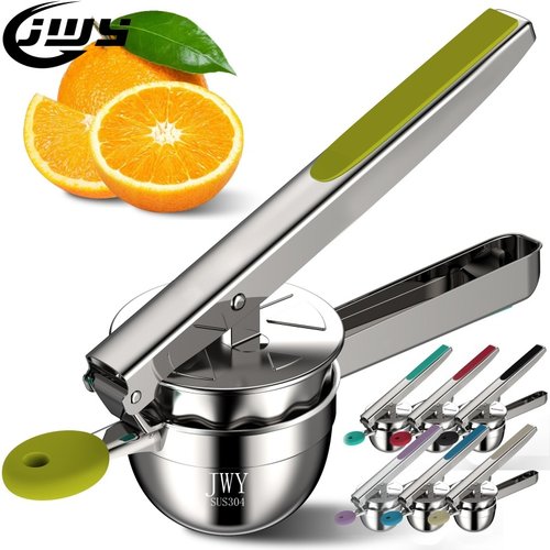 304手动压榨橙子柠檬压汁器大号