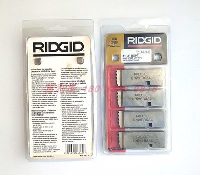 美国RIDGID里奇300C套丝机板牙高速钢板牙 BSPT1-2寸机用螺纹板牙