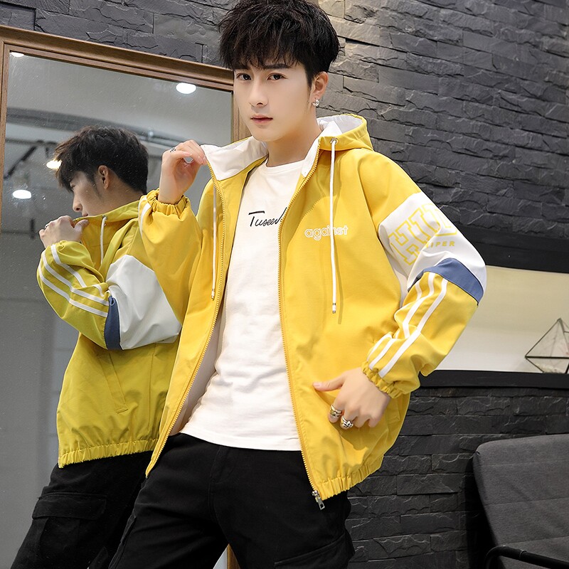 大童男装潮流帅气外套12男孩13秋季14初中学生15岁春秋青少年夹克