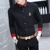 16初中学生大童17冬装 14岁加绒衬衫 保暖加厚潮流衬衣15冬季 18男孩