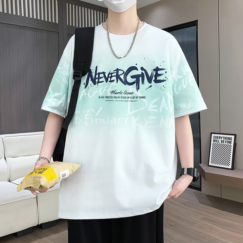 13青少年夏季套装男孩12-15岁大童棉感短袖t恤14初中学生潮流帅气