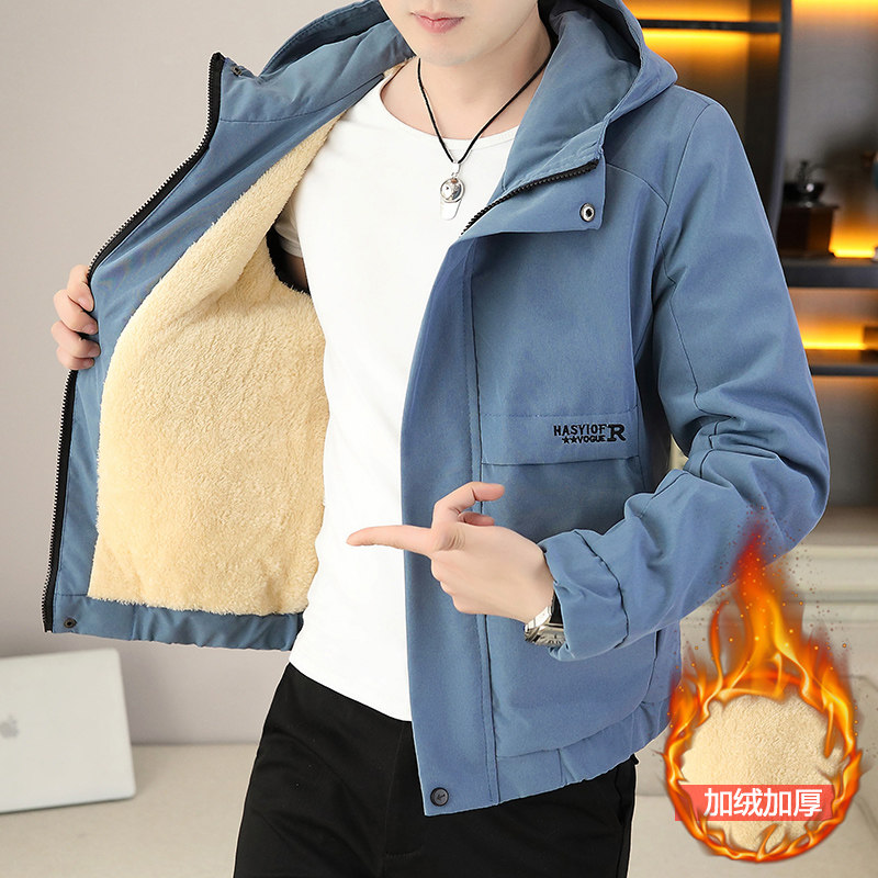 新款冬季短款棉衣男韩版修身夹克棉服男士冬天潮流小棉袄外套男装