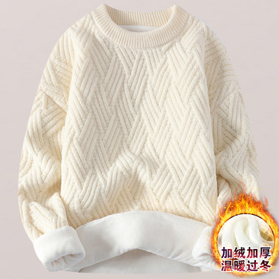 新款宽松纯色针织打底衫