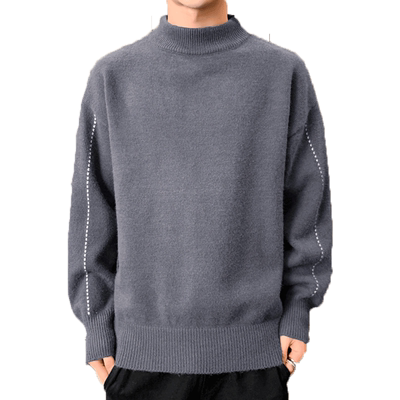 男士毛衣冬季半高领打底衫