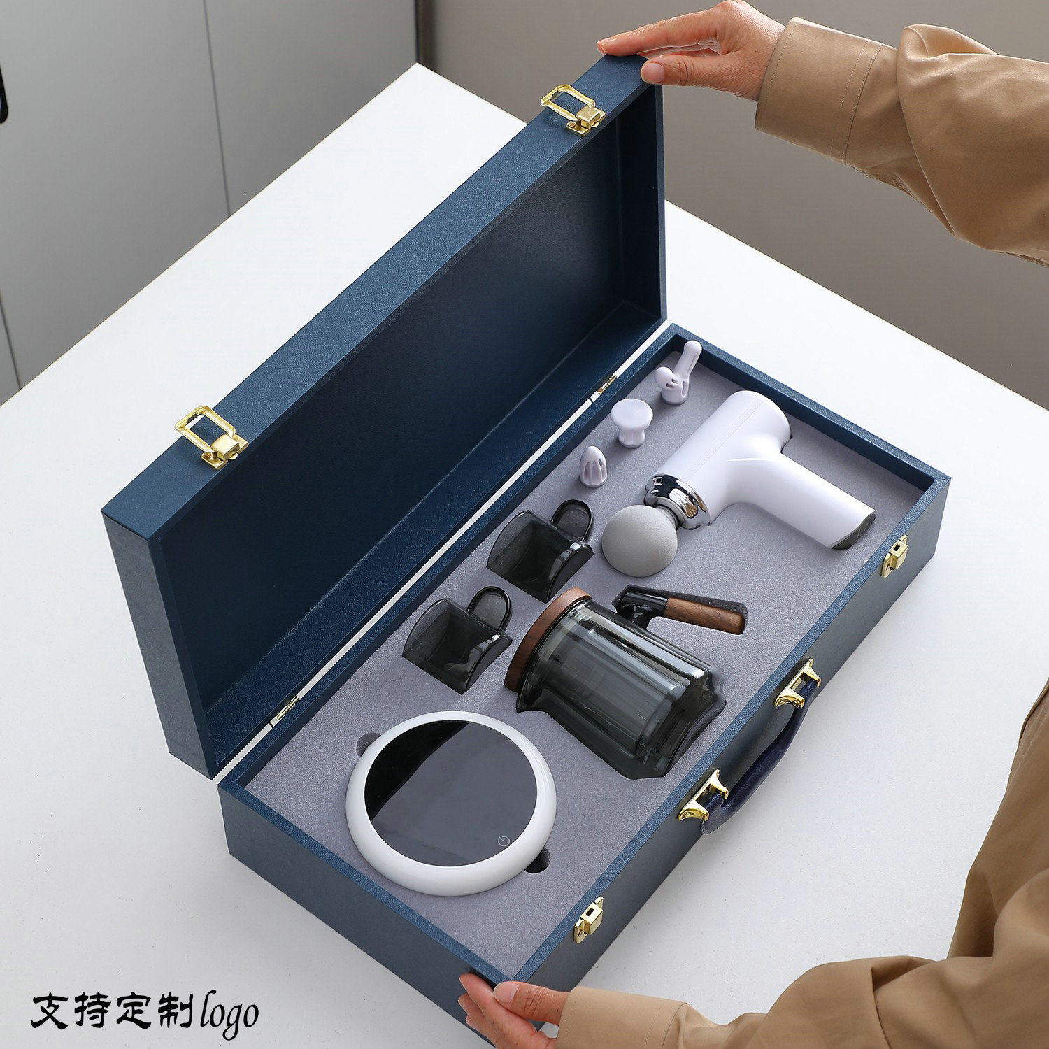 公司年会创意商务礼品套装男士高级套装礼盒企业伴手礼定制logo