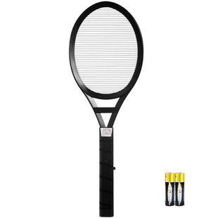 泊斯尔电蚊拍干电池款式5号强力家用灭蚊拍单网电蚊子拍苍蝇拍神