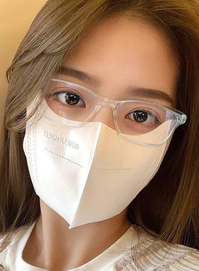 聚魅（Gemmoon）防飞沫护目镜女防花粉风沙防尘保护眼睛配近视防
