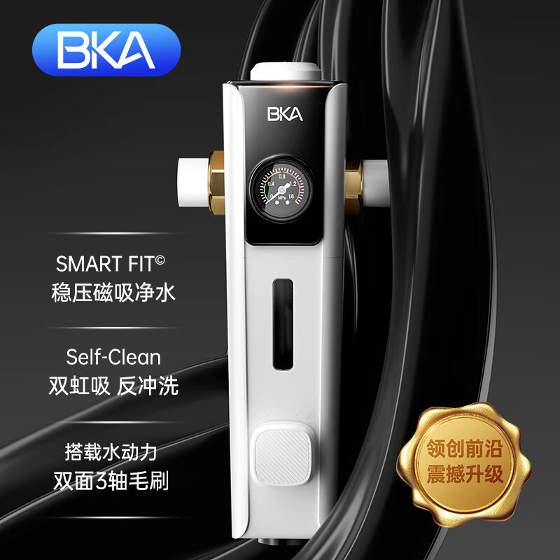 BKA前置过滤器反冲洗家用全屋净水器6吨大通量万向型S10WPro任意