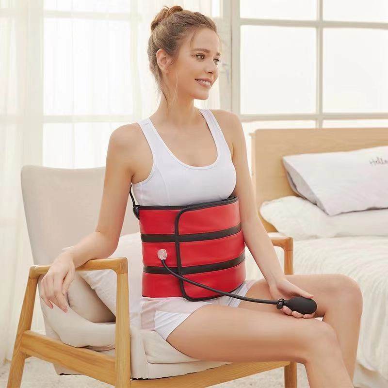 悦炫甩脂机针灸腰带按摩腰带远红外线发热震动加热腰带热敷包减肚