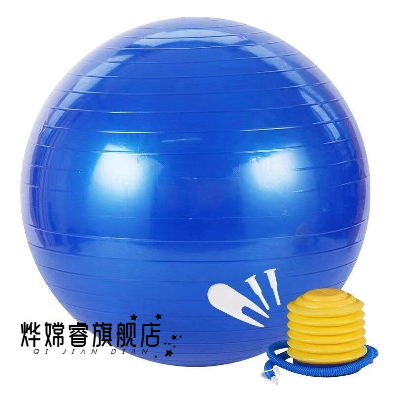 婴儿瑜伽球宝宝感统训练儿童大龙球家用成人加厚防爆健身球按摩平