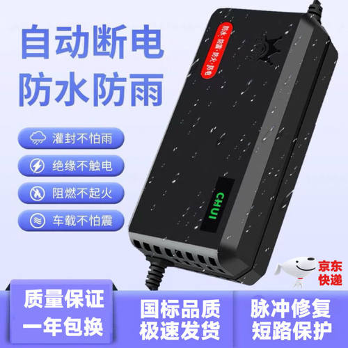 天南兄弟电动车电瓶车充电器48V60V72V64V20A通用三轮车充电器自