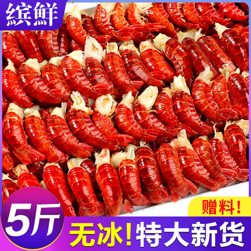 无冰衣龙虾尾10斤冷冻鲜活新鲜特大号小龙虾生鲜虾尾鲜冻商用批A3,水产肉类/新鲜蔬果/熟食,虾类制品,淘宝优惠券,粉丝福利购,淘宝优惠卷