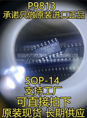 全新原装 P9813 SOP-14贴片 LED驱动芯片 POWER正品 电源驱动IC