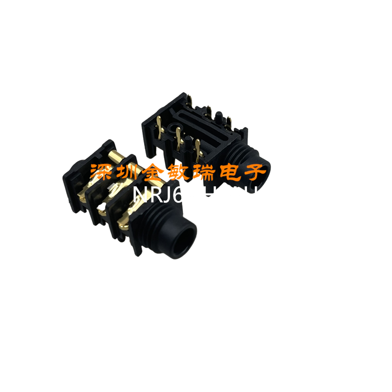 可直拍NEUTRIK NRJ6HH-AU镀金半螺纹6.35发烧莱曼耳放耳机座
