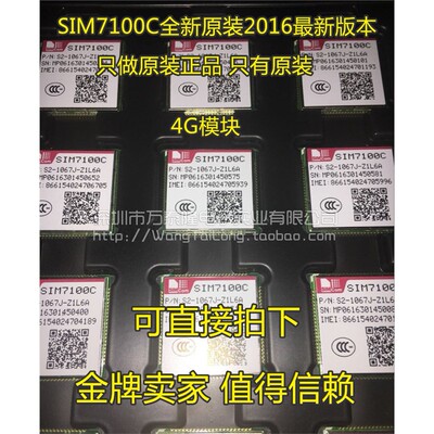 SIM7100C4G通信模块，LT