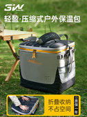 3W折叠保温盒冰袋户外露营风格 汽车 大容量冷藏袋新鲜野餐袋便携式