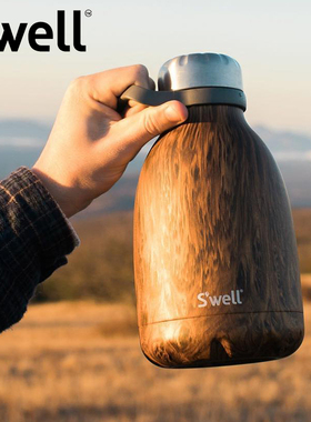 美国Swell保温杯漫游者大容量高颜值户外旅行健身水杯大肚保温壶