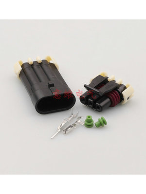 适用于3孔胶壳防水接插件