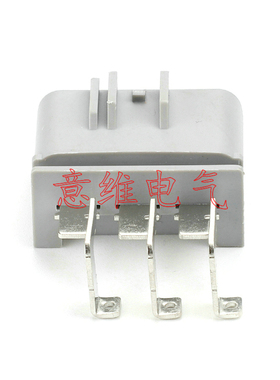 适用于汽车线束接插件 3针插座灰色 黑色插座DJ7031YA-6.3-10/10B