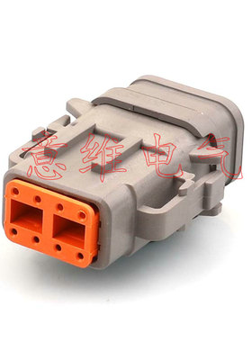 DTM06-08SA-E007 灰色汽车连接器接插件 车用插头 胶壳带端子