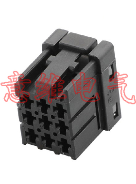 DJ7091Y-2.8-21黑色9P车用线束连接器适用于汽车连接器1-968307-2