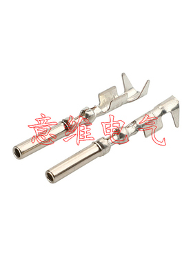 国产圆形DJ224-1.0A汽车端子 TE/AMP系3-1447221-4连接器端母端子