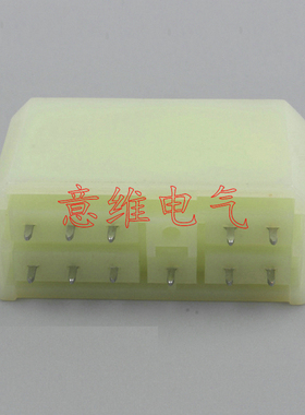 172034-1 线束连接器插头3系列接线端PCB直针电脑板端 胶壳