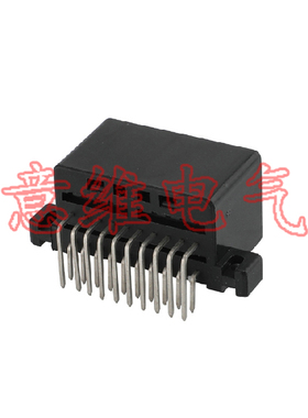 175967-2/179254-2适用于PCB板端座子弯针汽车线束焊板插175975-2