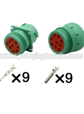 DJ7097A-1.6-11/21 汽车线束插头 HD10-9-1939P-P080/AHD16-9-193