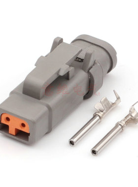 DJ70210Y-1-11/21适用于挖掘机线束2P插 DTM06-2S公母DTM04-2P