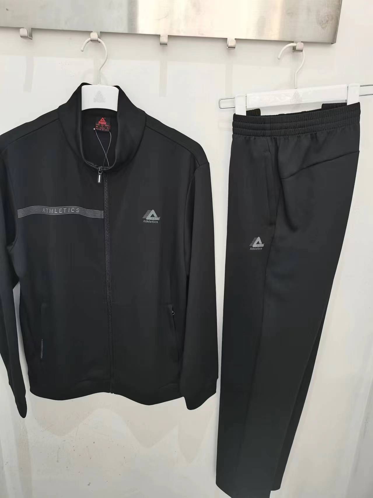 匹克针织开衫长袖单衣男春季新款运动套服长裤 FA241007/FB241007