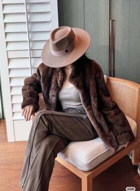 对标1000+经典英伦风羊毛礼帽女秋冬25新款加厚澳洲毛毡爵士帽子