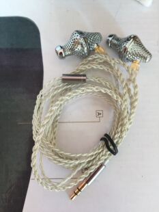 全新lab天堂钛夜壶mmcx镂空金属外壳强劲圈单元 发烧线材音质清晰