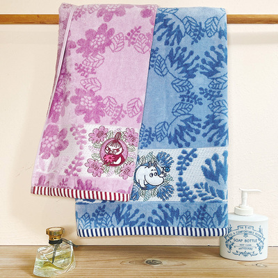 姆明和亚美有机棉无捻纱儿童毛巾