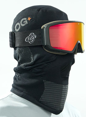 OG原器 运动仿生男女滑雪头套护脸面罩 挡风骑行防风保暖速干压缩