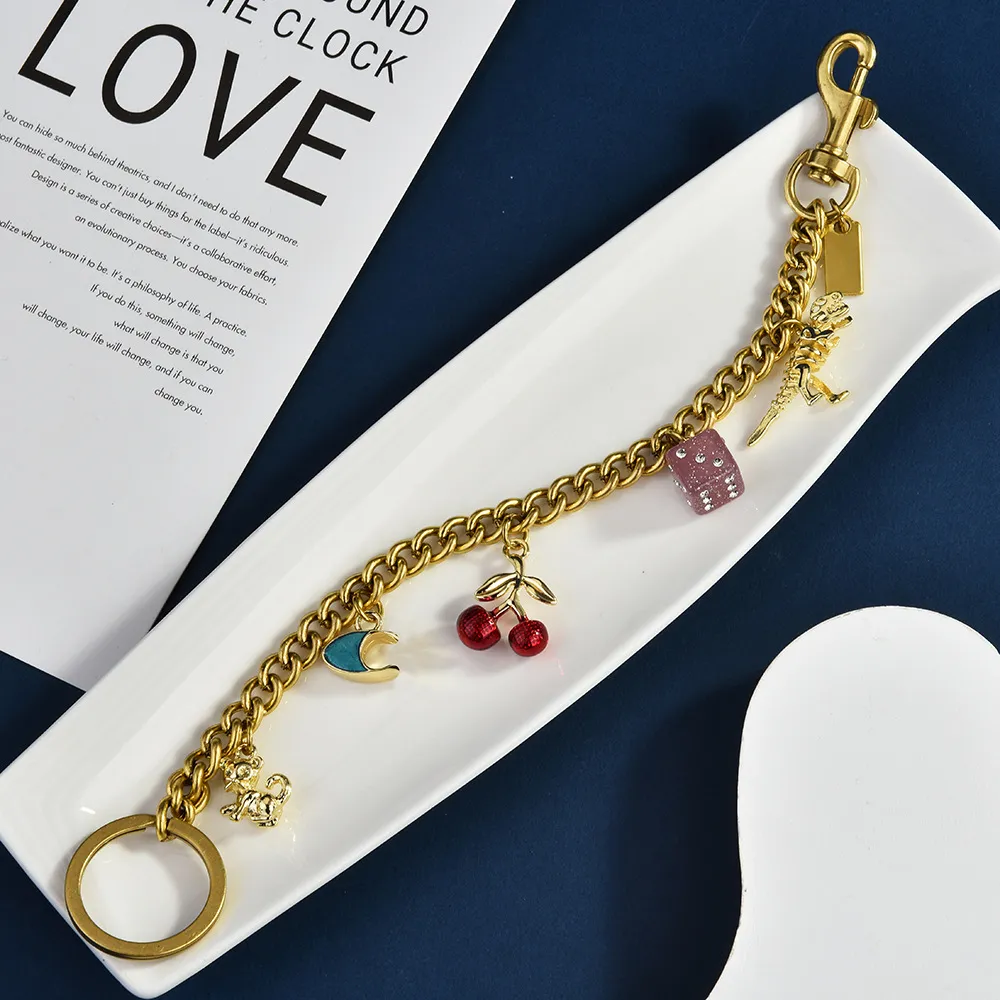 thumbnail for Summer versatile ins bag pendant women's cross-border popular new trendy fashion chain crossbody net red square bag chain