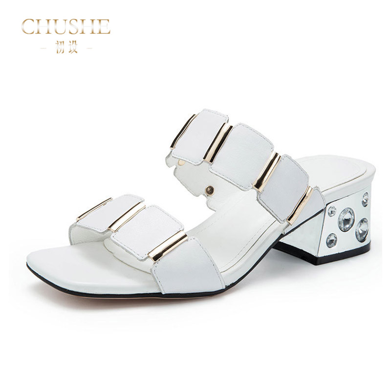 CHUSHE³õÉè½ðÊôË®×꺫°æÖиúÍÏЬ2018´º¼¾Á÷ÐÐÐÝÏÐʱÉÐÕæÆ¤Á¹ÍÏЬ