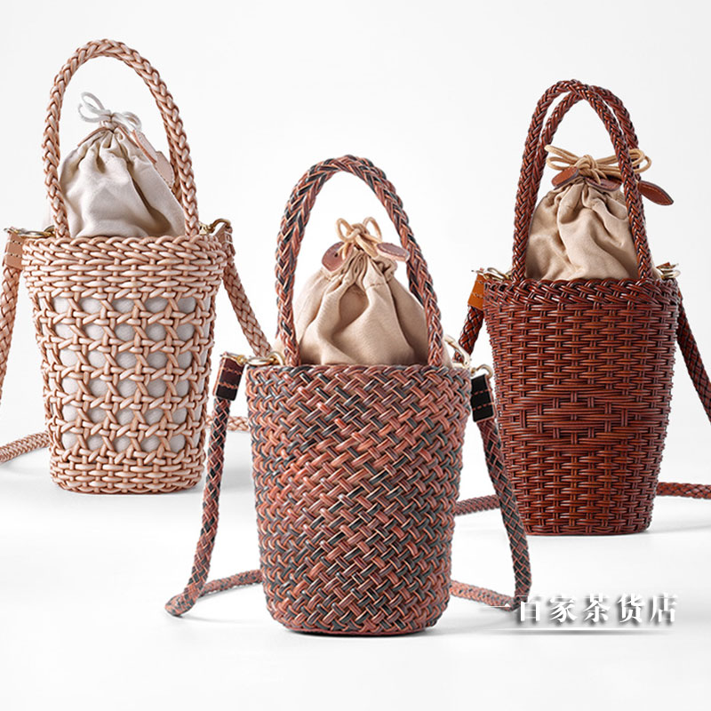编袋壶包混色手提袋传家壶