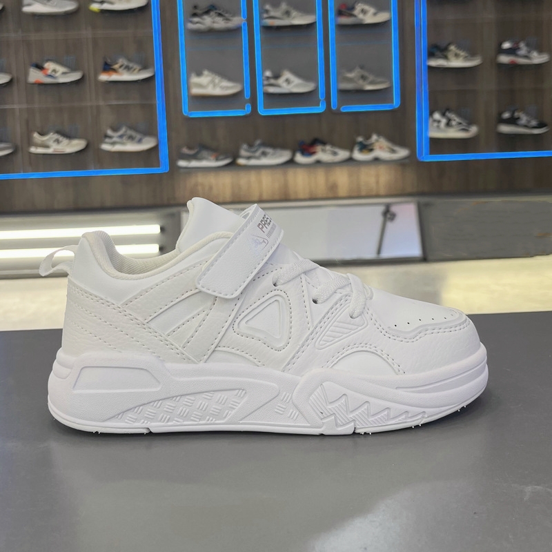 总统慢跑鞋中大童小白鞋休闲板鞋