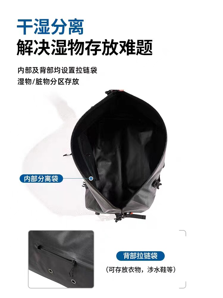 MU GAODI 야외 배낭 배낭 방수 가방 야외 대용량 체크 가방 사천-티베트 여행 오토바이 낙타 가방