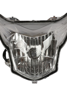 适用豪爵DH125/DH150E/HJ150-27E大灯头罩导流罩HJ125-27大灯玻璃