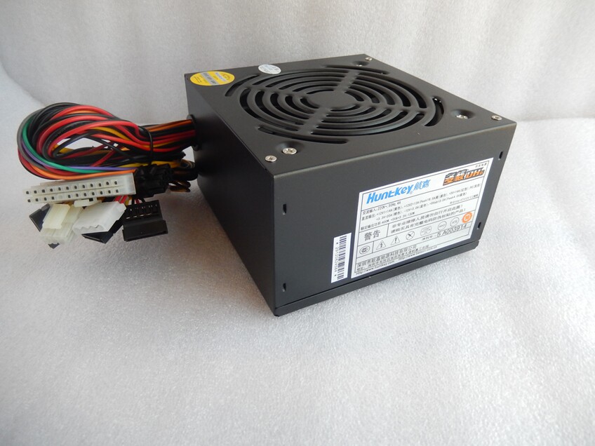 包邮航嘉电源多核DH6 额定400w500W电脑电源台式机电源台机箱电源