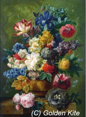 dmc线十字绣原版图纸材料包*gk-2496包邮静物花瓶名画油画