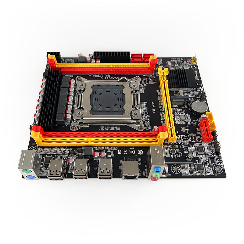 全新鹰捷X79-VG2台式机主板2011DDR3支持服务器E5-2650v22680CPU