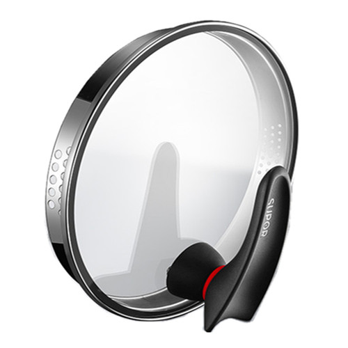 可立锅盖304材质防烫钢化玻璃