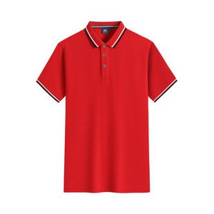 定做工作服logo 定制棉团体文化衫 时都2005棉翻领短袖 polo衫